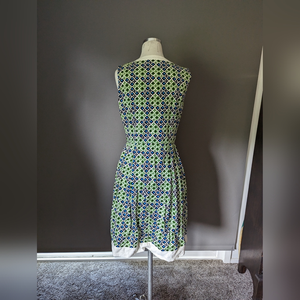 Donna Morgan, Vintage Button Down Patterned Flora… - image 6